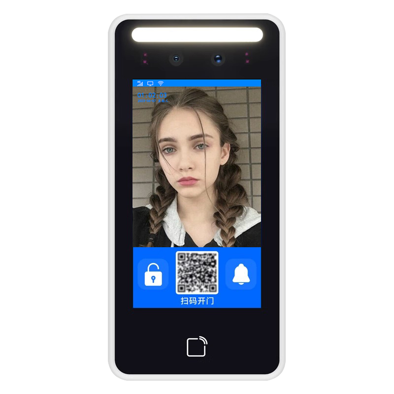 蓝博森A60 金属外壳防水动态人脸门禁机